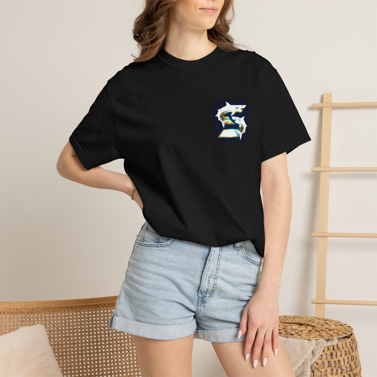 Shark Coin Garment-Dyed Tee